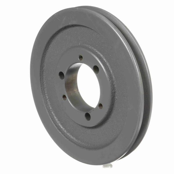1 Groove Cast Iron Bushed Bore Multiple Sheave, 13V600SH